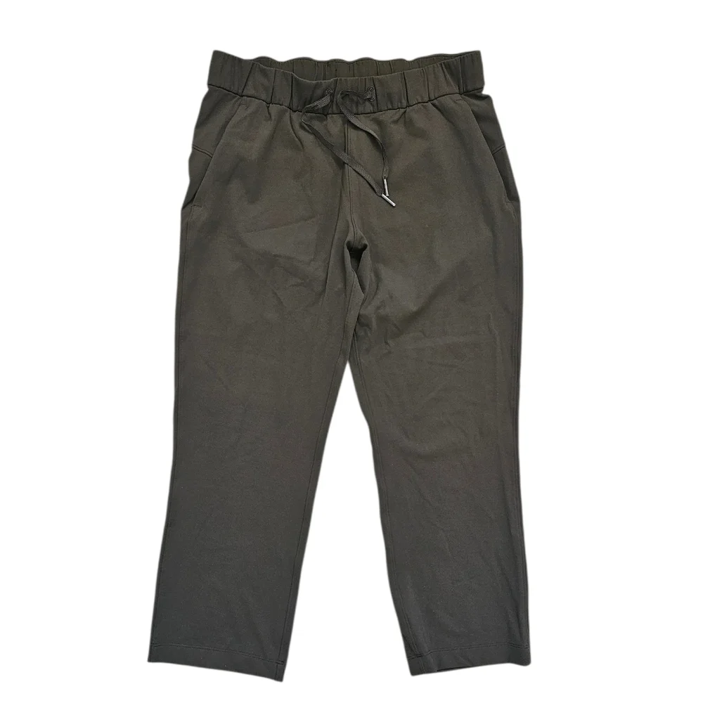 NEW Lululemon On The Fly Pant *Woven Dark Olive 23